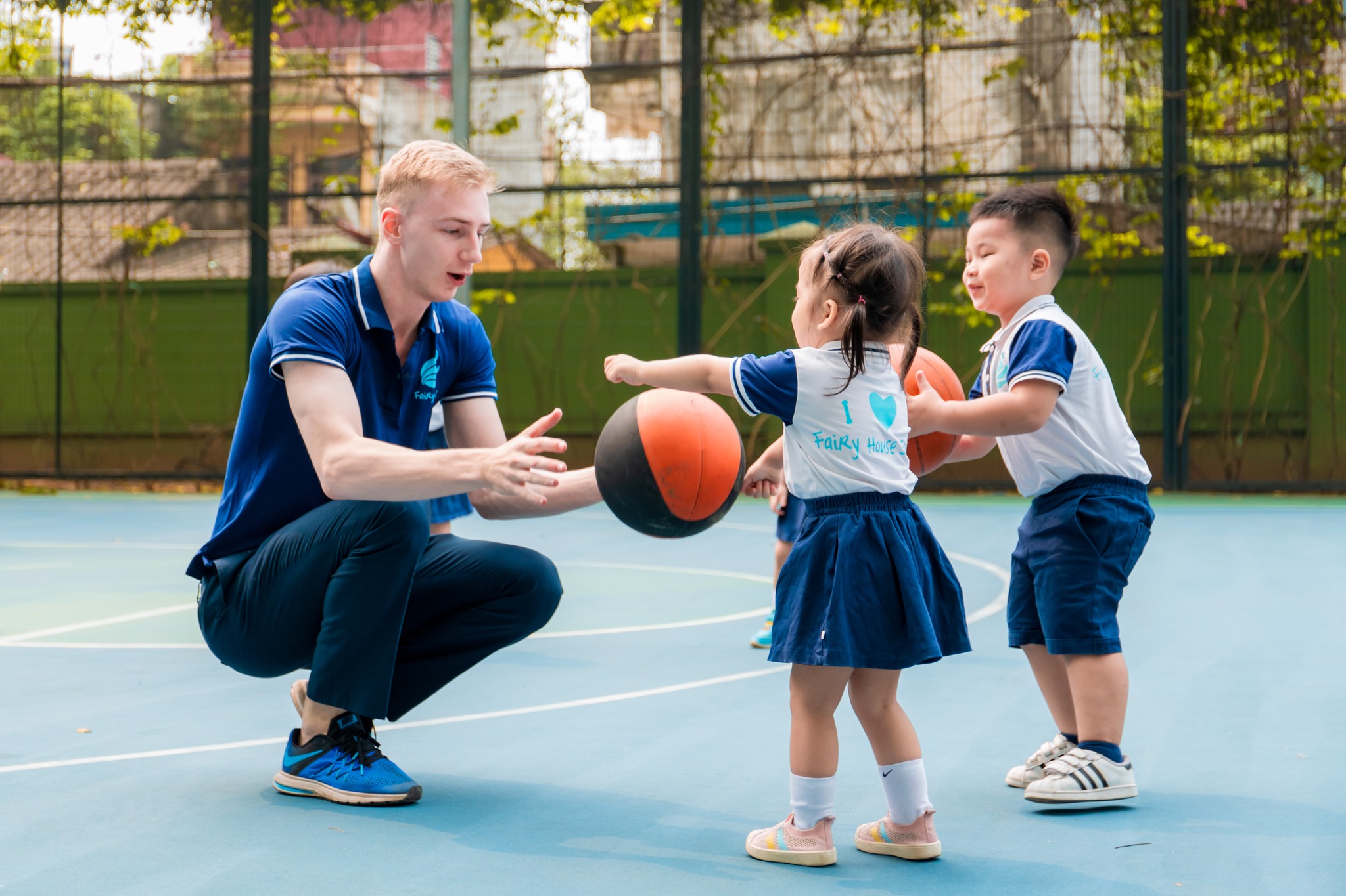 3T Edu phát triển thể chất tối ưu cho trẻ thông qua bộ môn bóng rổ