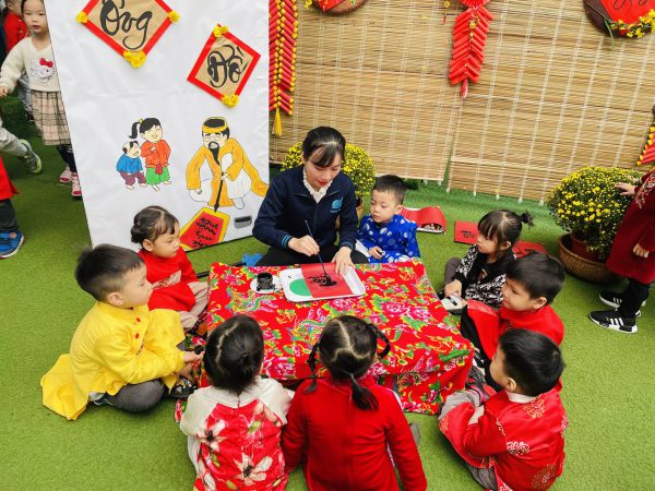 Sôi nổi các hoạt động trải nghiệm tại sự kiện Màu của Tết