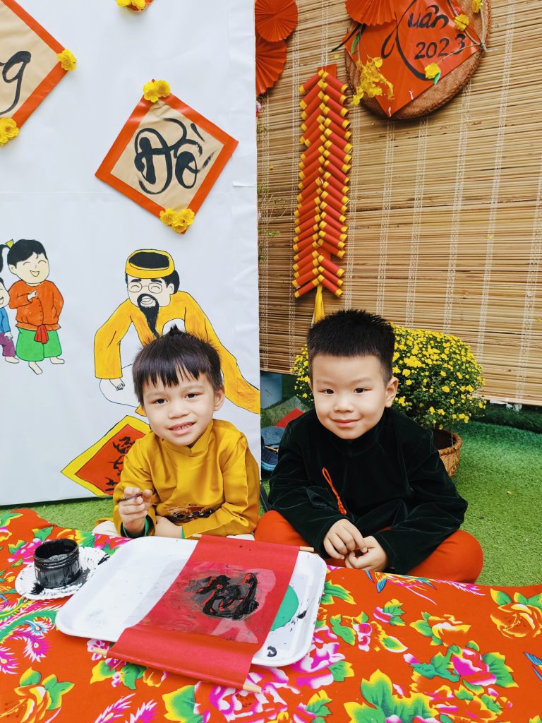 Sôi nổi các hoạt động trải nghiệm tại sự kiện Màu của Tết