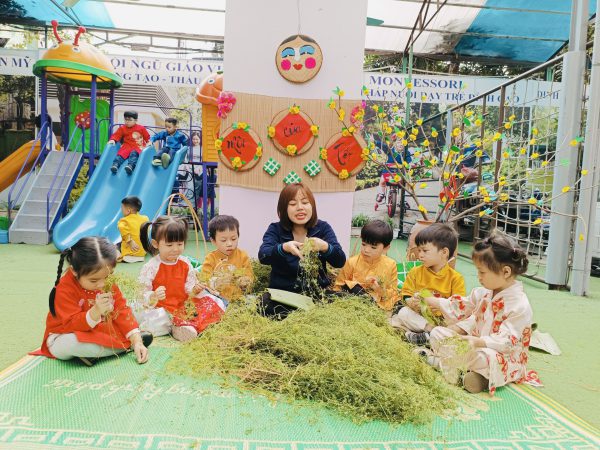 Sôi nổi các hoạt động trải nghiệm tại sự kiện Màu của Tết
