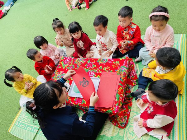 Sôi nổi các hoạt động trải nghiệm tại sự kiện Màu của Tết