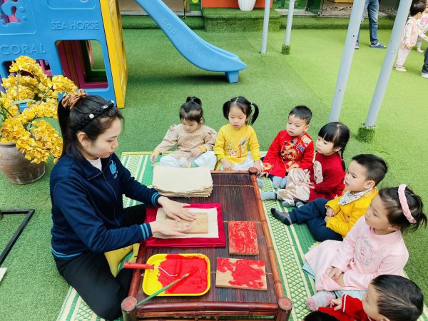 Sôi nổi các hoạt động trải nghiệm tại sự kiện Màu của Tết