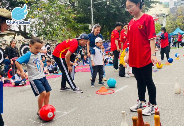 Tưng bừng chào đón ngày hội Recsports cùng các vận động viên nhí 3T Edu