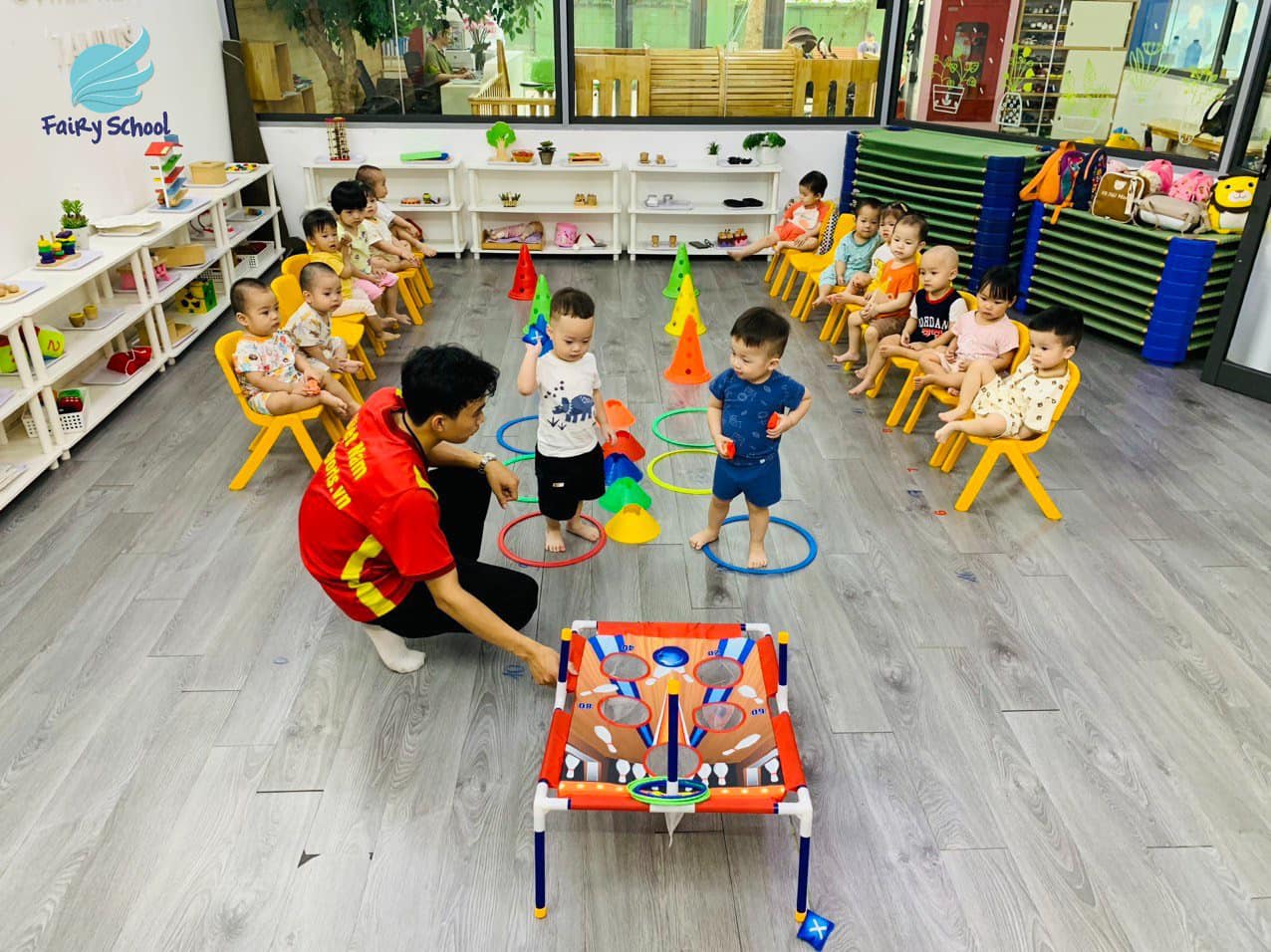 Tiết học Recsport thể thao giải trí tại 3T Edu