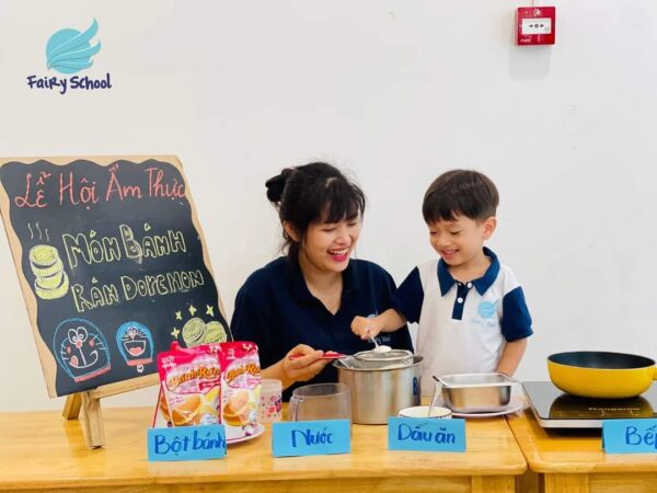 Ngày hội ẩm thực thú vị của các bạn nhỏ 3T Edu