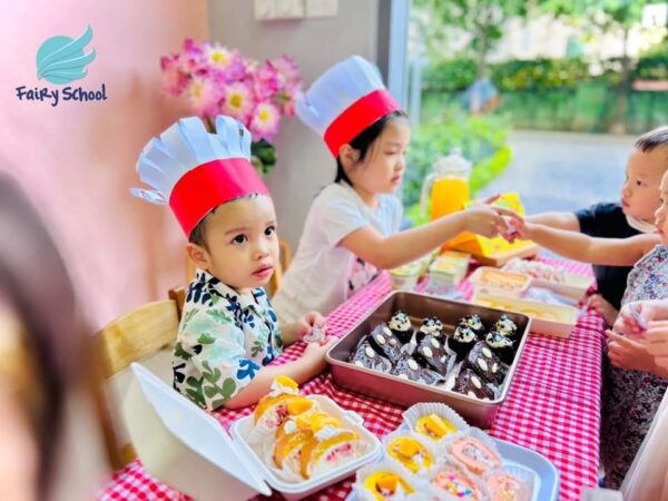 Ngày hội ẩm thực thú vị của các bạn nhỏ 3T Edu