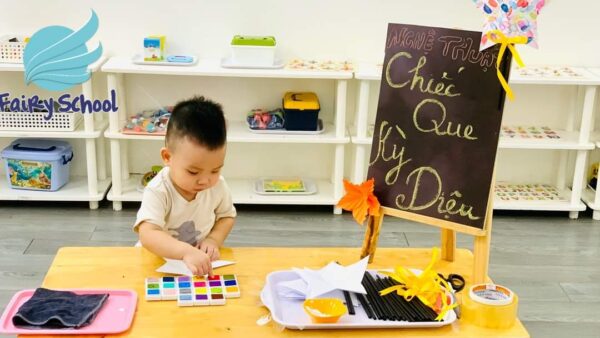 Khám phá tiết học tạo hình Chiếc que diệu kỳ