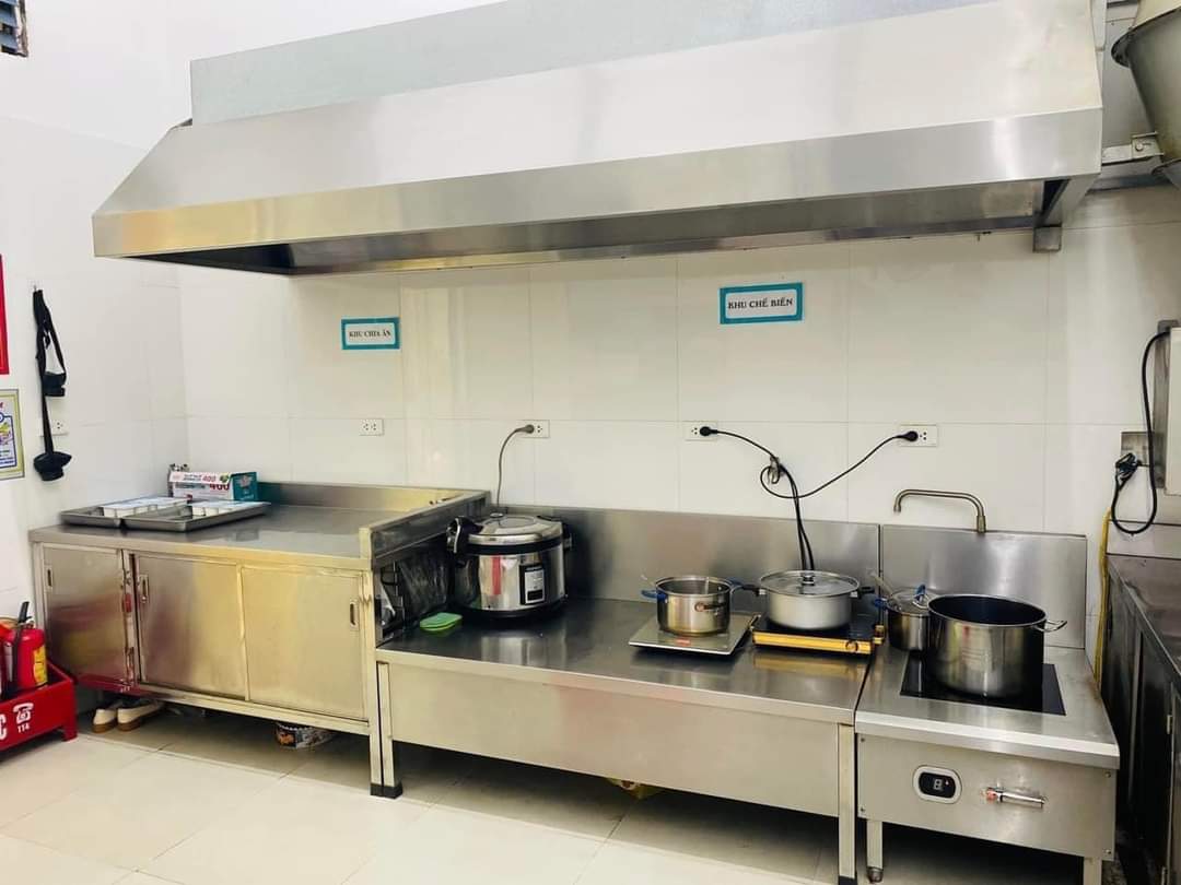 Khám phá khu vực bếp ăn Hệ sinh thái giáo dục 3T EDU