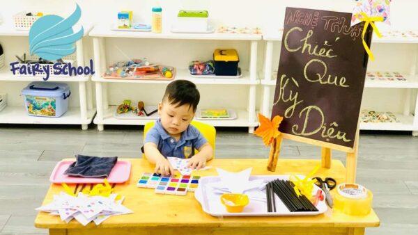 Khám phá tiết học tạo hình Chiếc que diệu kỳ