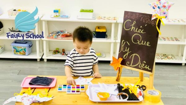 Khám phá tiết học tạo hình Chiếc que diệu kỳ