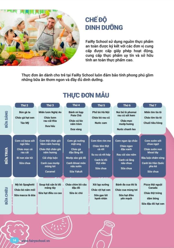 Khám phá khu vực bếp ăn Hệ sinh thái giáo dục 3T EDU