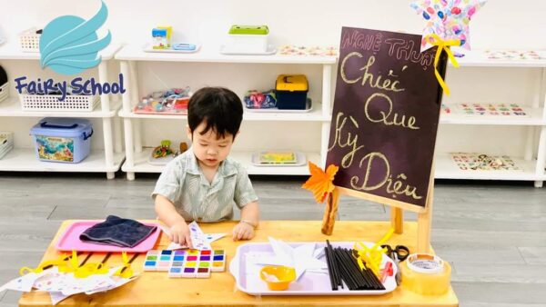 Khám phá tiết học tạo hình Chiếc que diệu kỳ