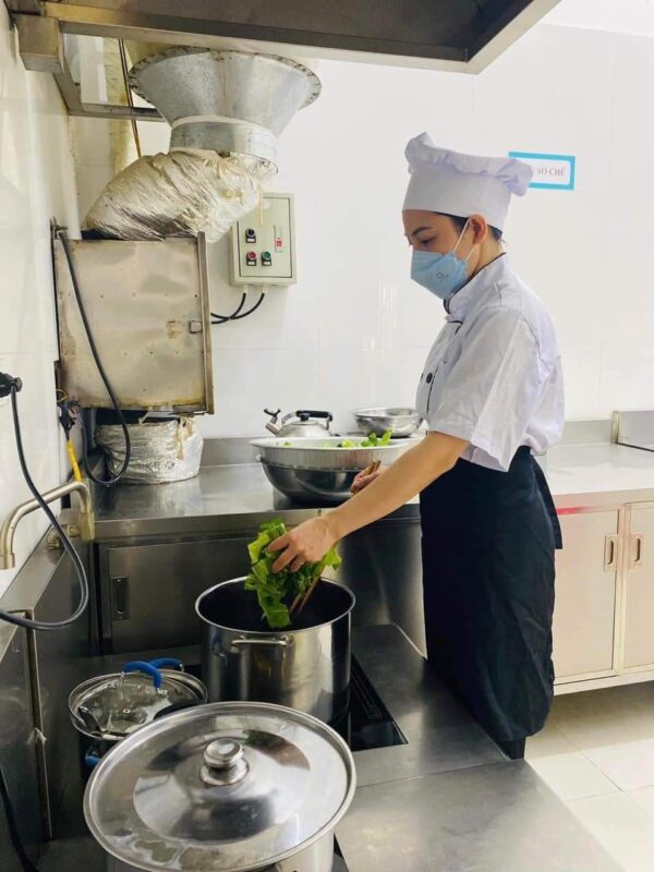 Khám phá khu vực bếp ăn Hệ sinh thái giáo dục 3T EDU