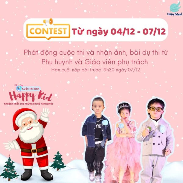 Cuộc Thi Ảnh "HAPPY KID" - Những khoảnh khắc hạnh phúc tại 3T Edu