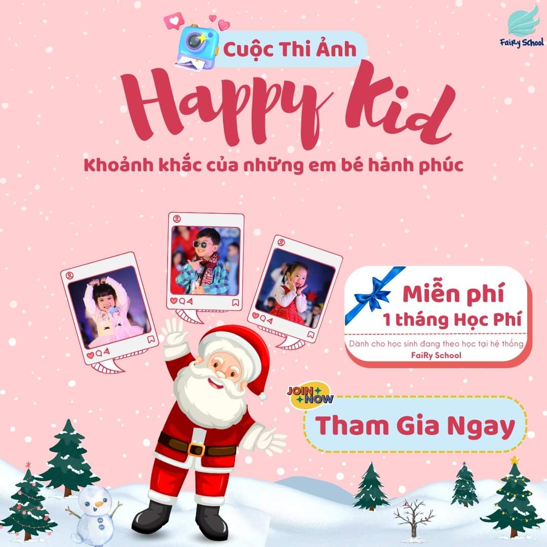 Cuộc Thi Ảnh "HAPPY KID" - Những khoảnh khắc hạnh phúc tại 3T Edu
