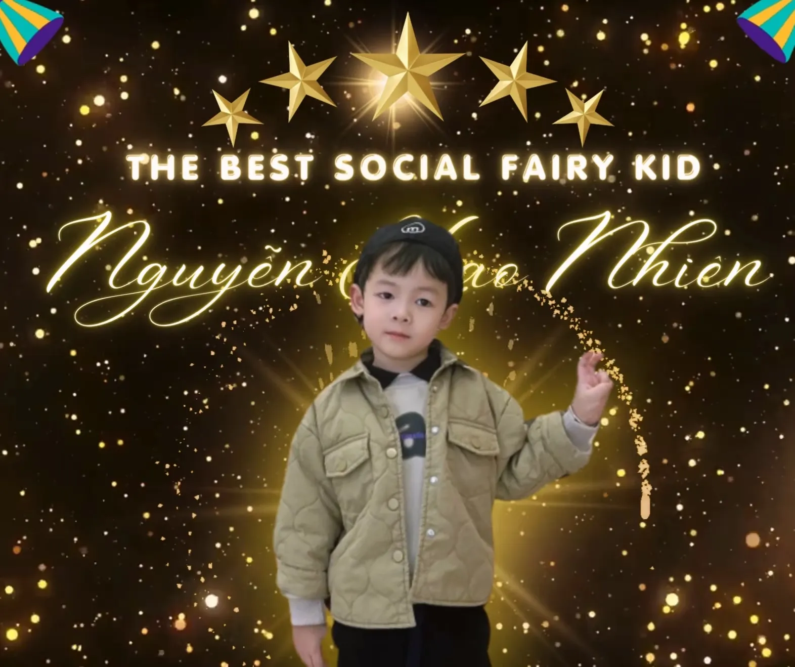 Nguyễn Hạo Nhiên - Thiên thần "Siêu Cấp" chiến thắng cuộc thi ảnh "HAPPY KID" tại 3T Edu