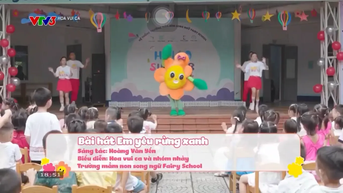 Học Sinh 3T Edu Tỏa Sáng Trên Chương Trình Hoa Vui Ca VTV3
