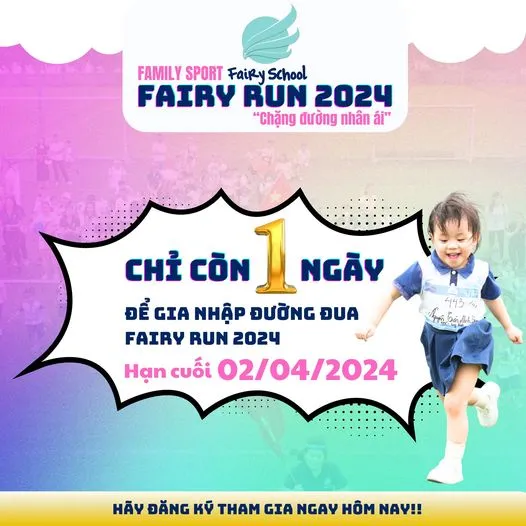 thông báo sự kiện family sport - 3T EDU run 2024 chặng đường nhân ái