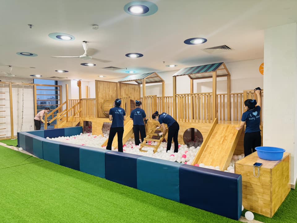 AN TOÀN VỆ SINH MÔI TRƯỜNG LỚP HỌC ĐÚNG QUY CHUẨN TẠI 3T Edu