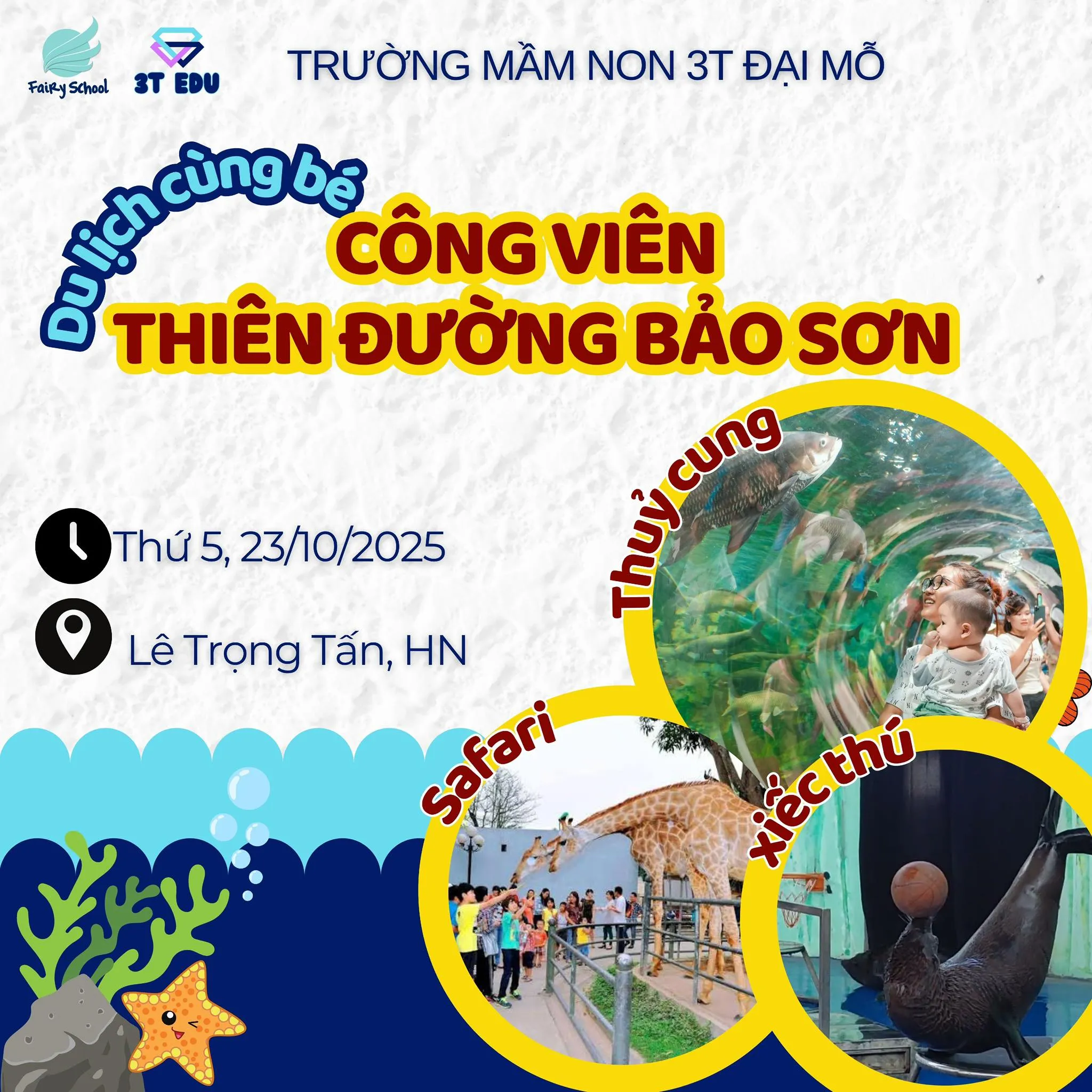 Chuyến phiêu lưu tại Thiên đường Bảo Sơn cùng các nhà lữ hành nhí 3T Edu Đại Mỗ