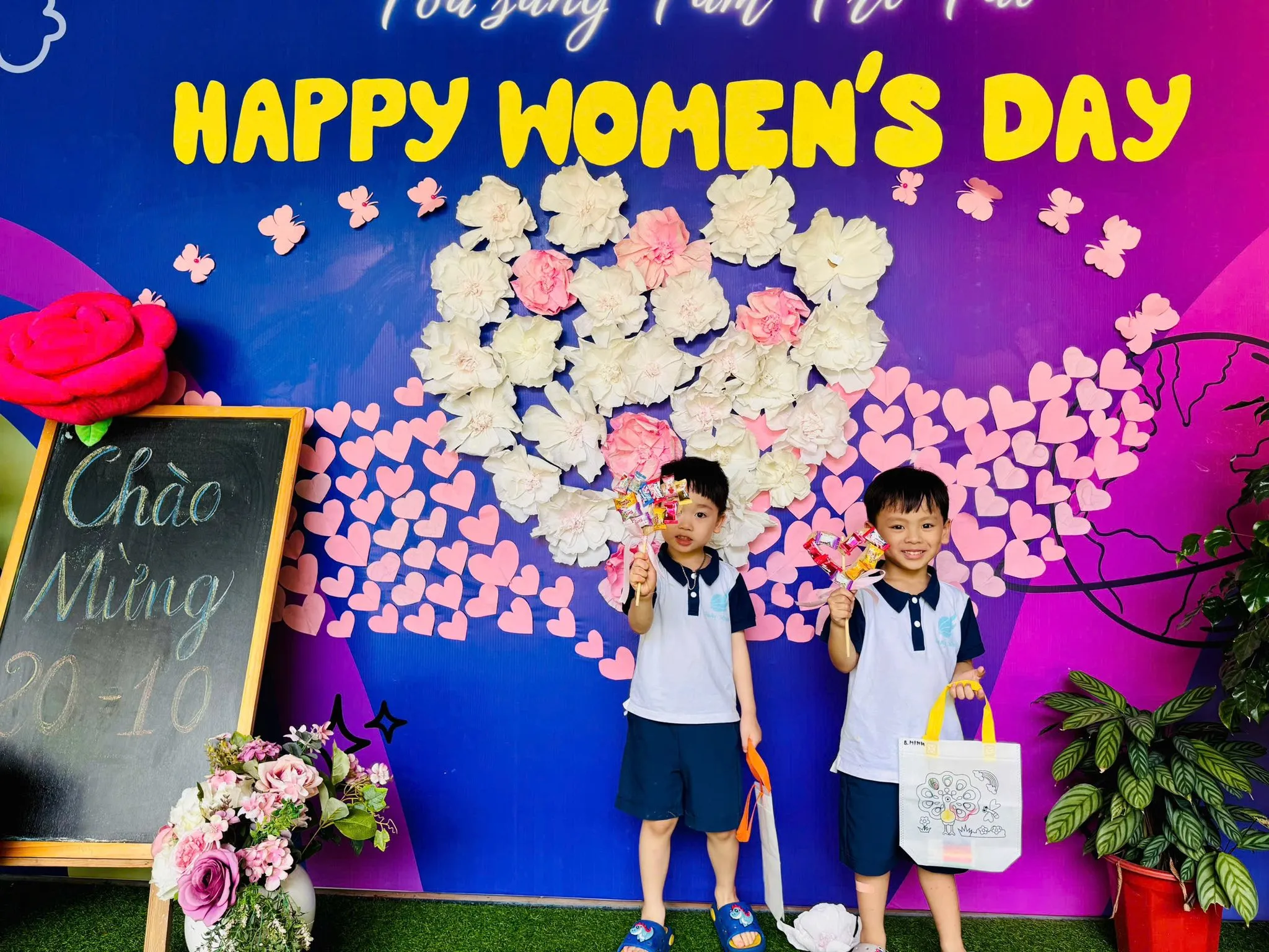 Ngày 20/10 rộn ràng yêu thương tại 3T Edu – Khi con học cách yêu và trân trọng