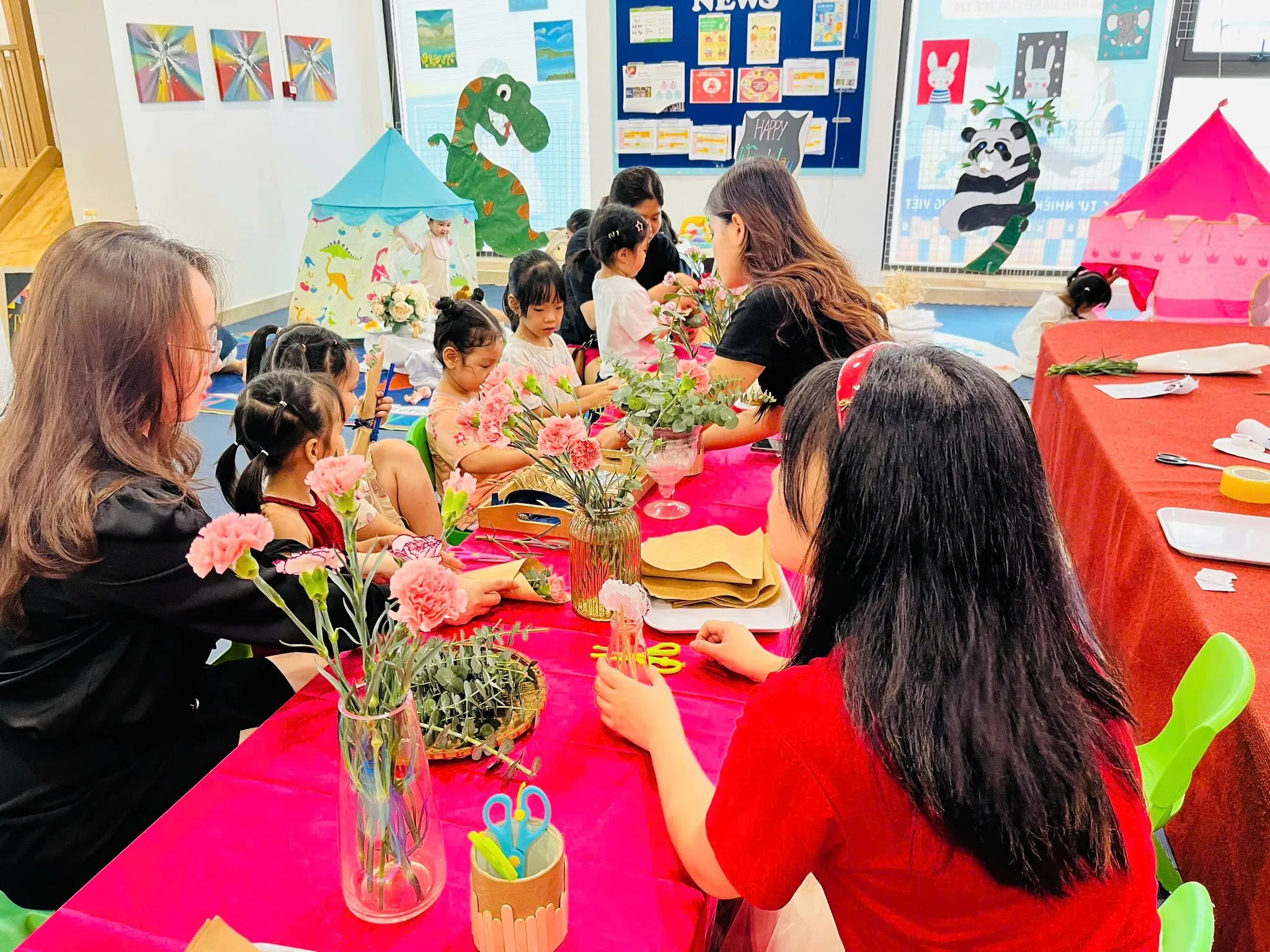 Ngày 20/10 rộn ràng yêu thương tại 3T Edu – Khi con học cách yêu và trân trọng