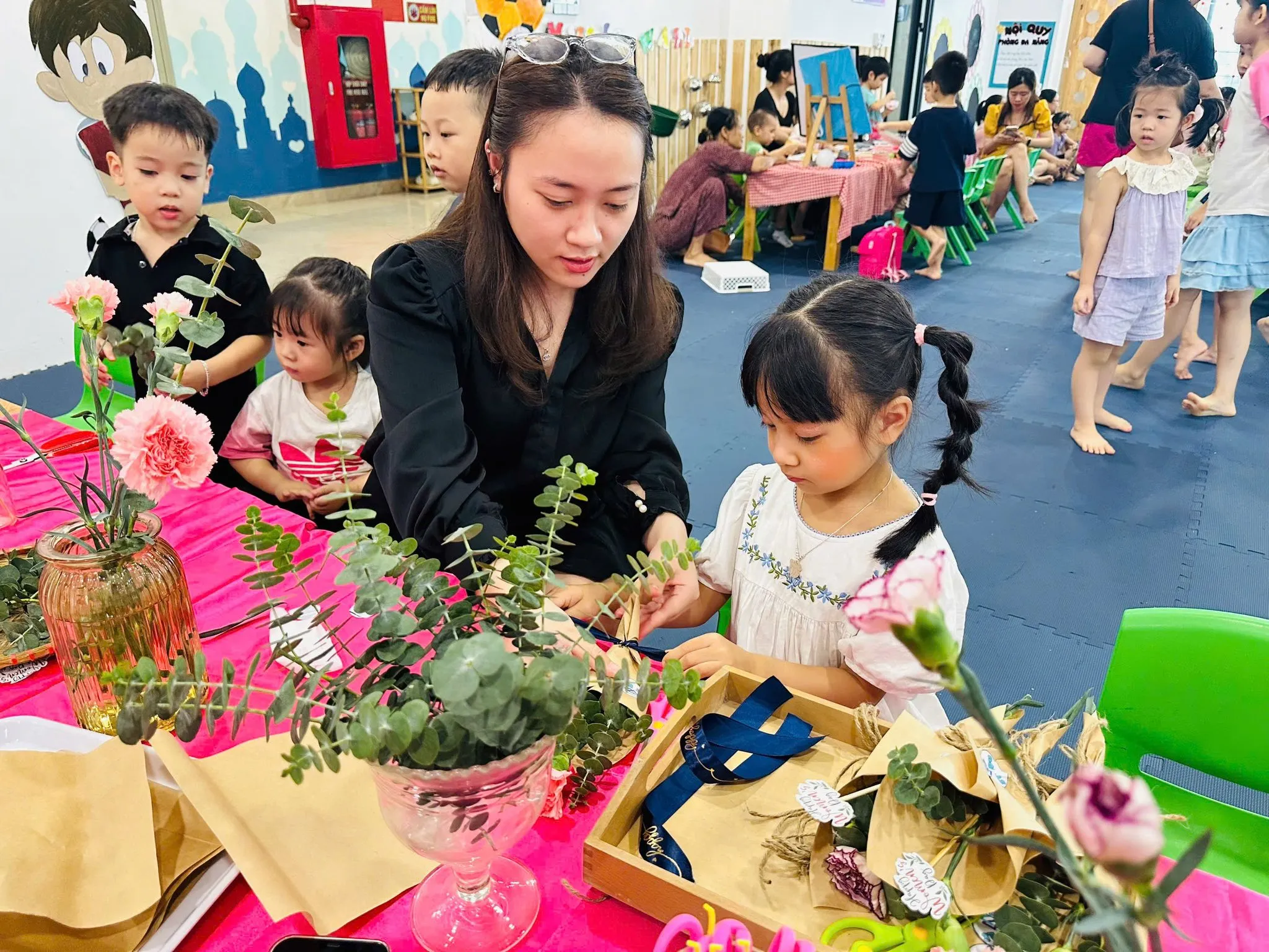 Ngày 20/10 rộn ràng yêu thương tại 3T Edu – Khi con học cách yêu và trân trọng
