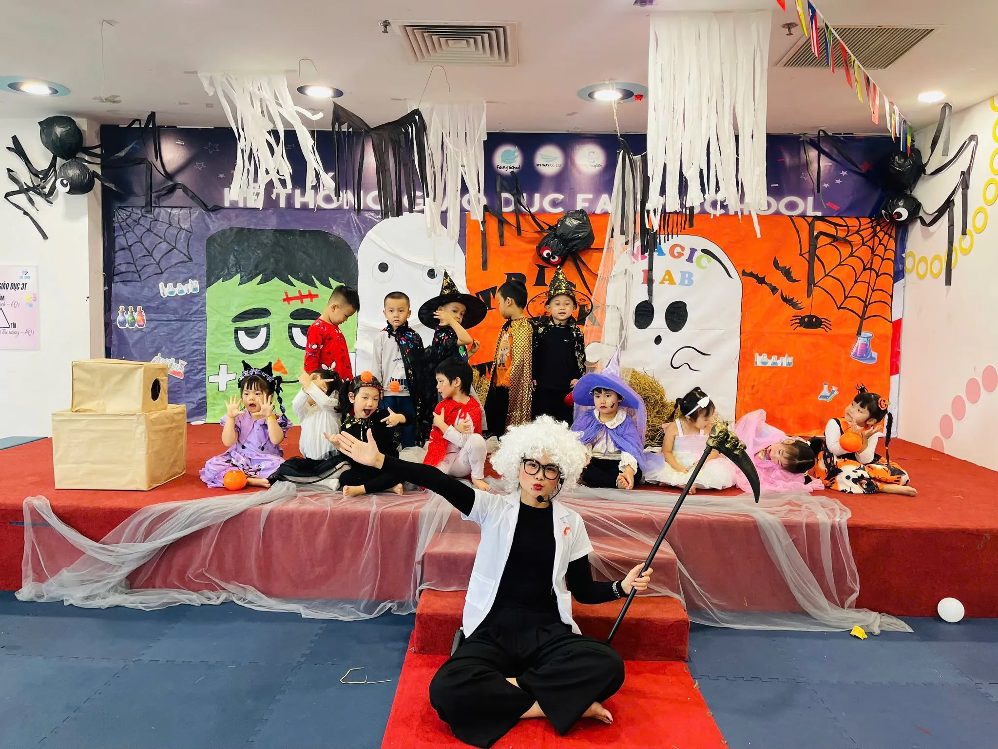 Halloween diệu kỳ của những phù thủy nhí 3T Edu