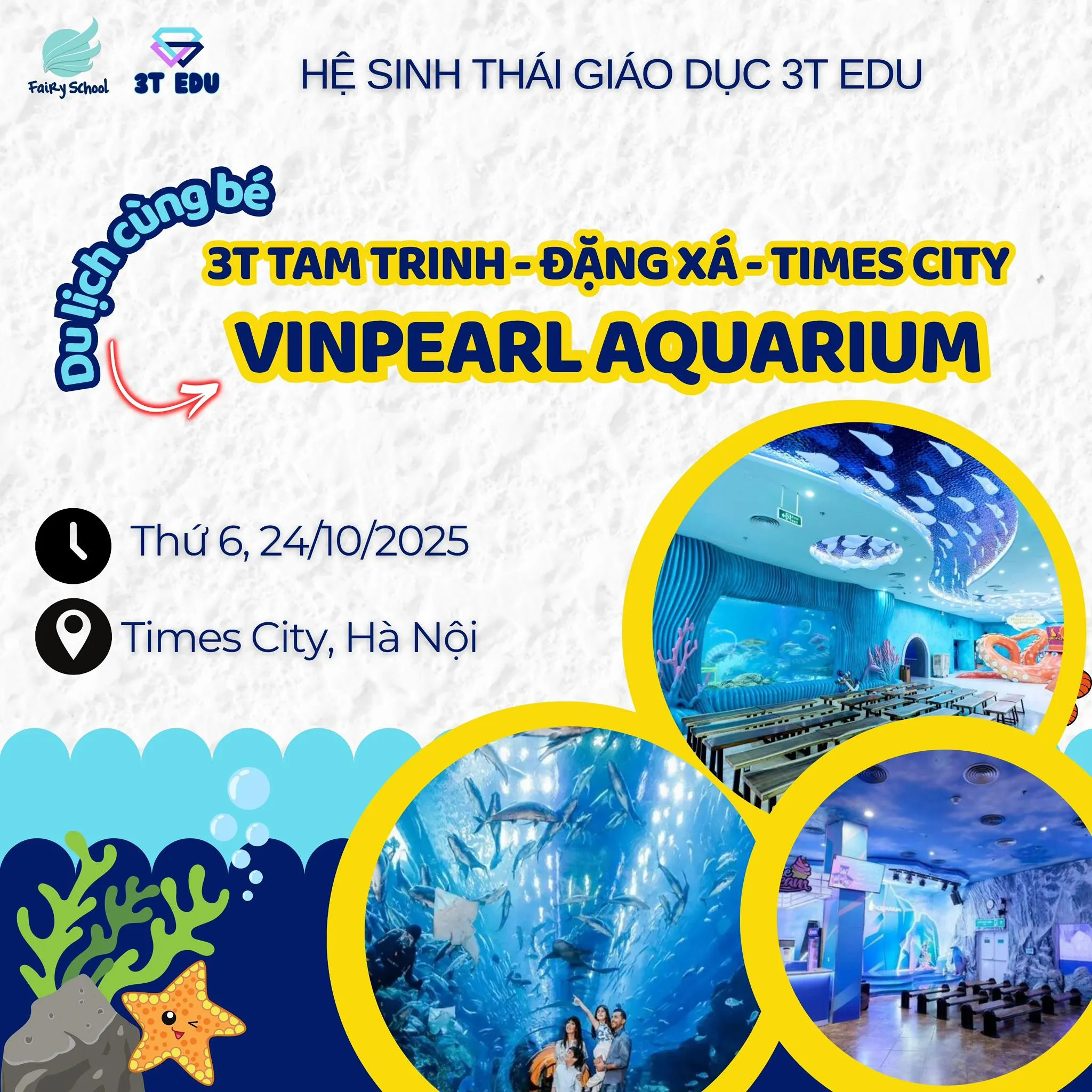 Hành trình khám phá đại dương kỳ thú và thiên nhiên diệu kỳ cùng các nhà thám hiểm nhí 3T Edu